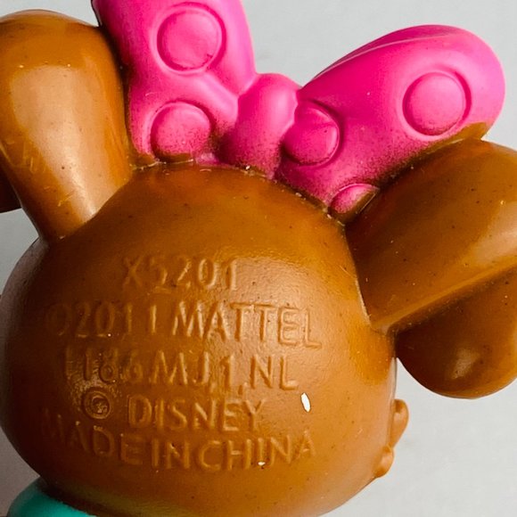 Disney Brown Dog Pink Hair Bow Mattel X5201 2011 - Picture 8 of 8